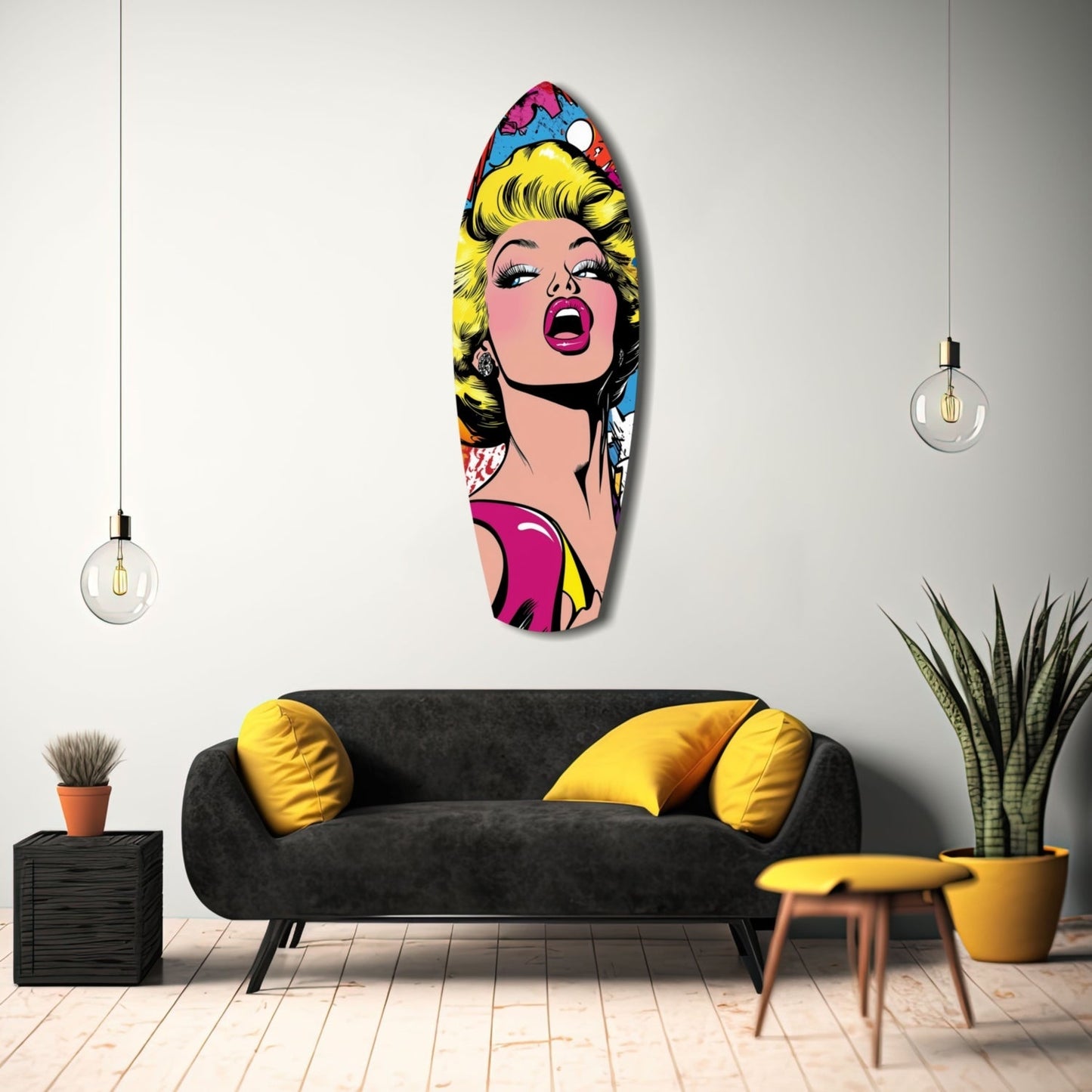 Marilyn Monroe Cam Tablo
