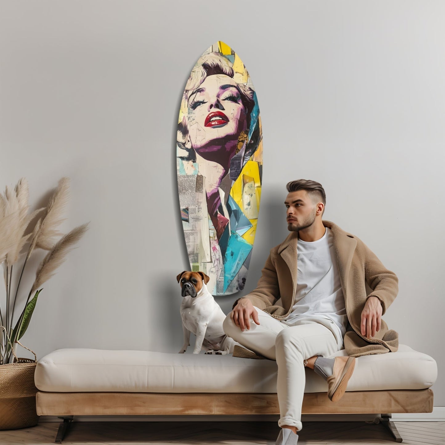 Marilyn Monroe Cam Tablo