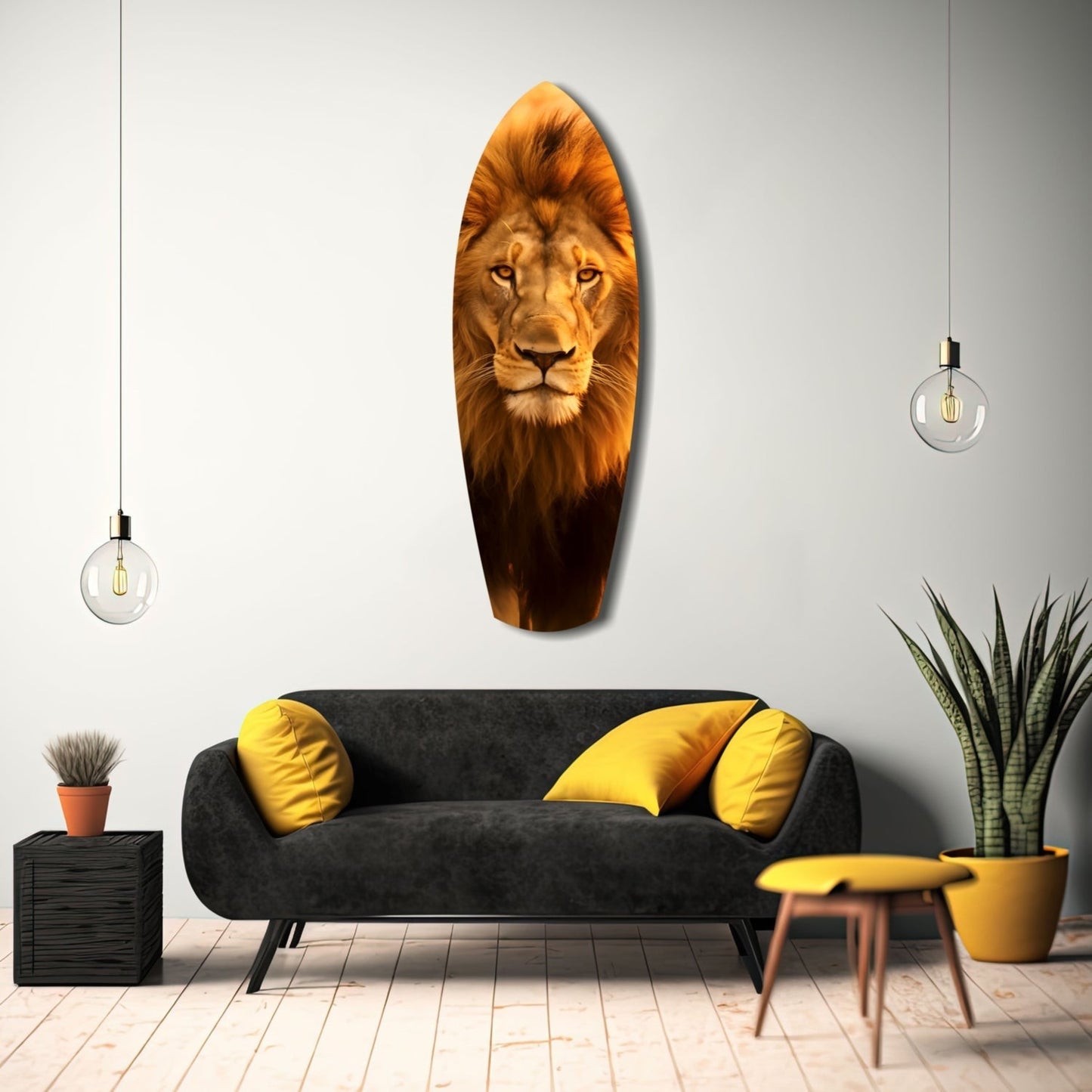 Bay Aslan Cam Tablo