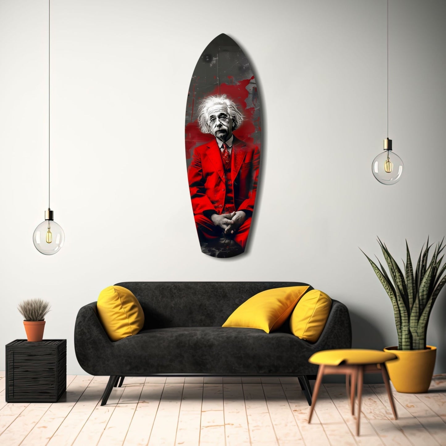 Einstein Ruh Hali V2 Cam Tablo