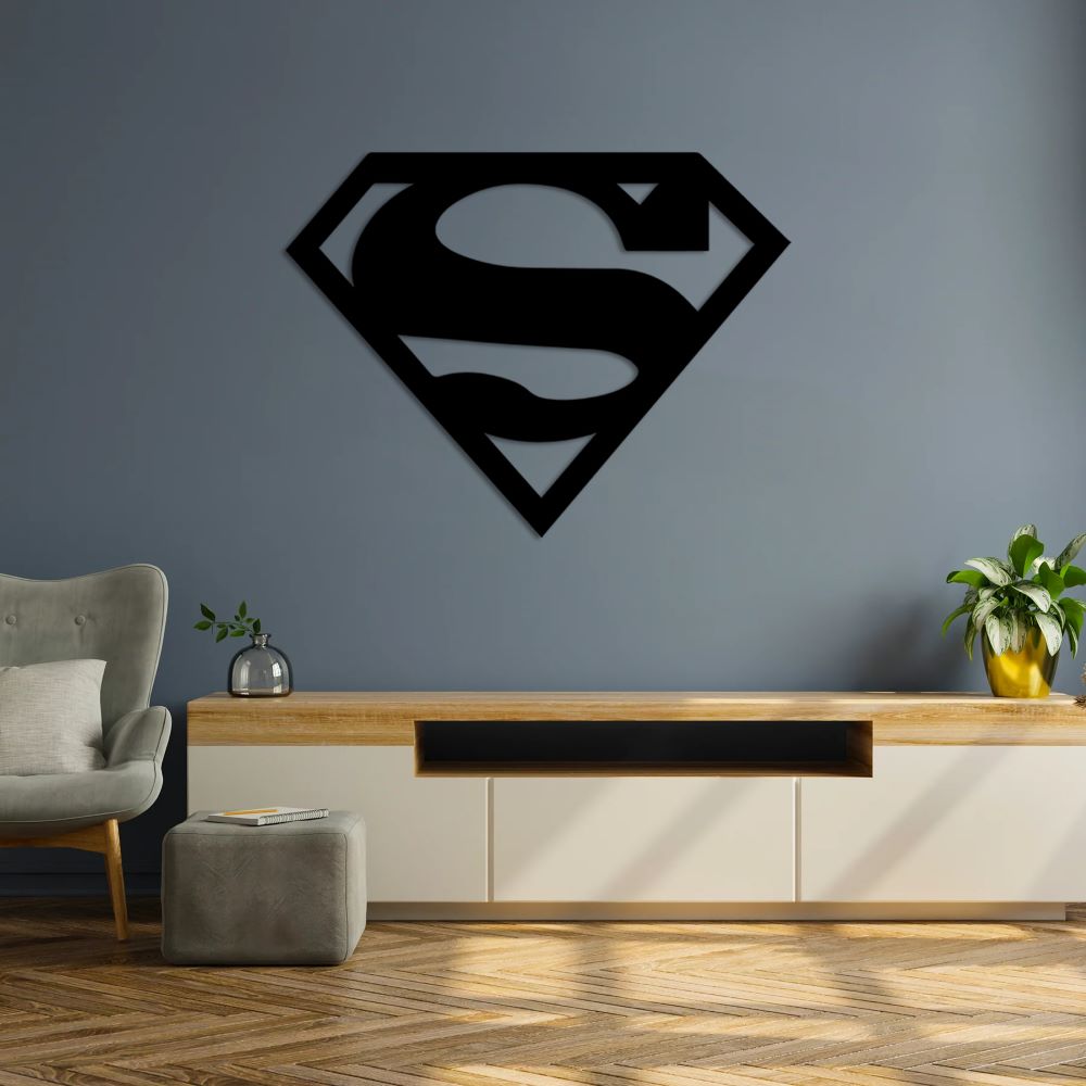 Superman Metal Tablo