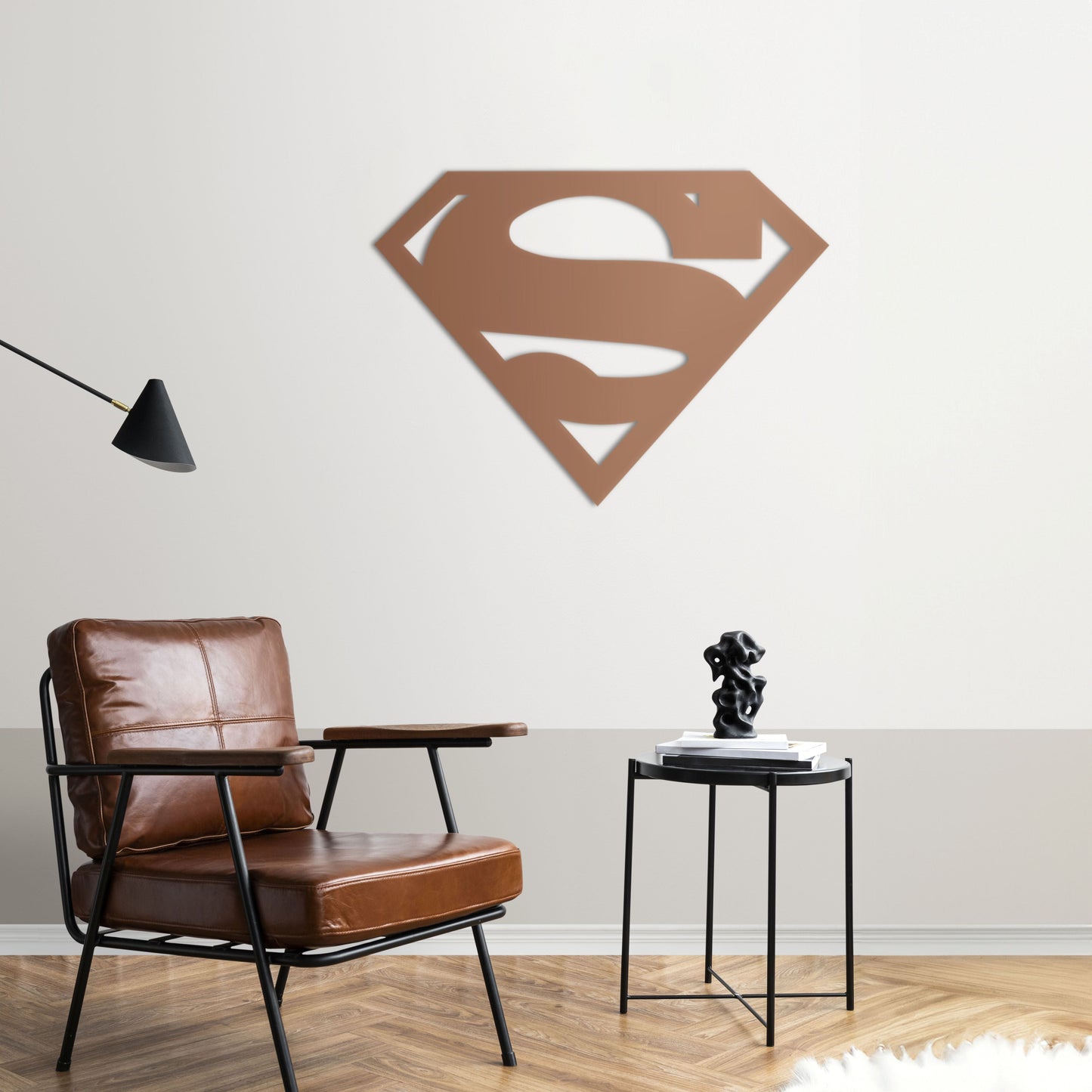 Superman Metal Tablo