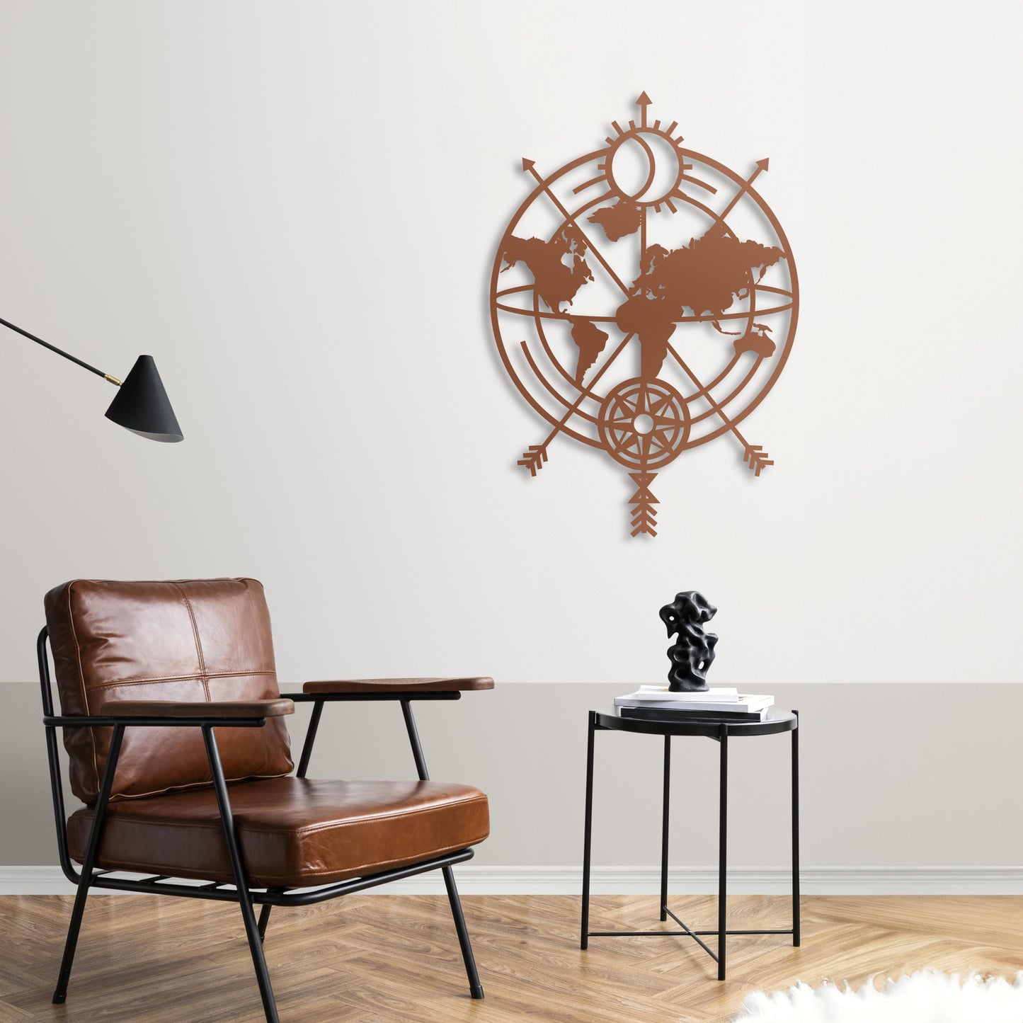 Exploration and Direction Map – Metal Table