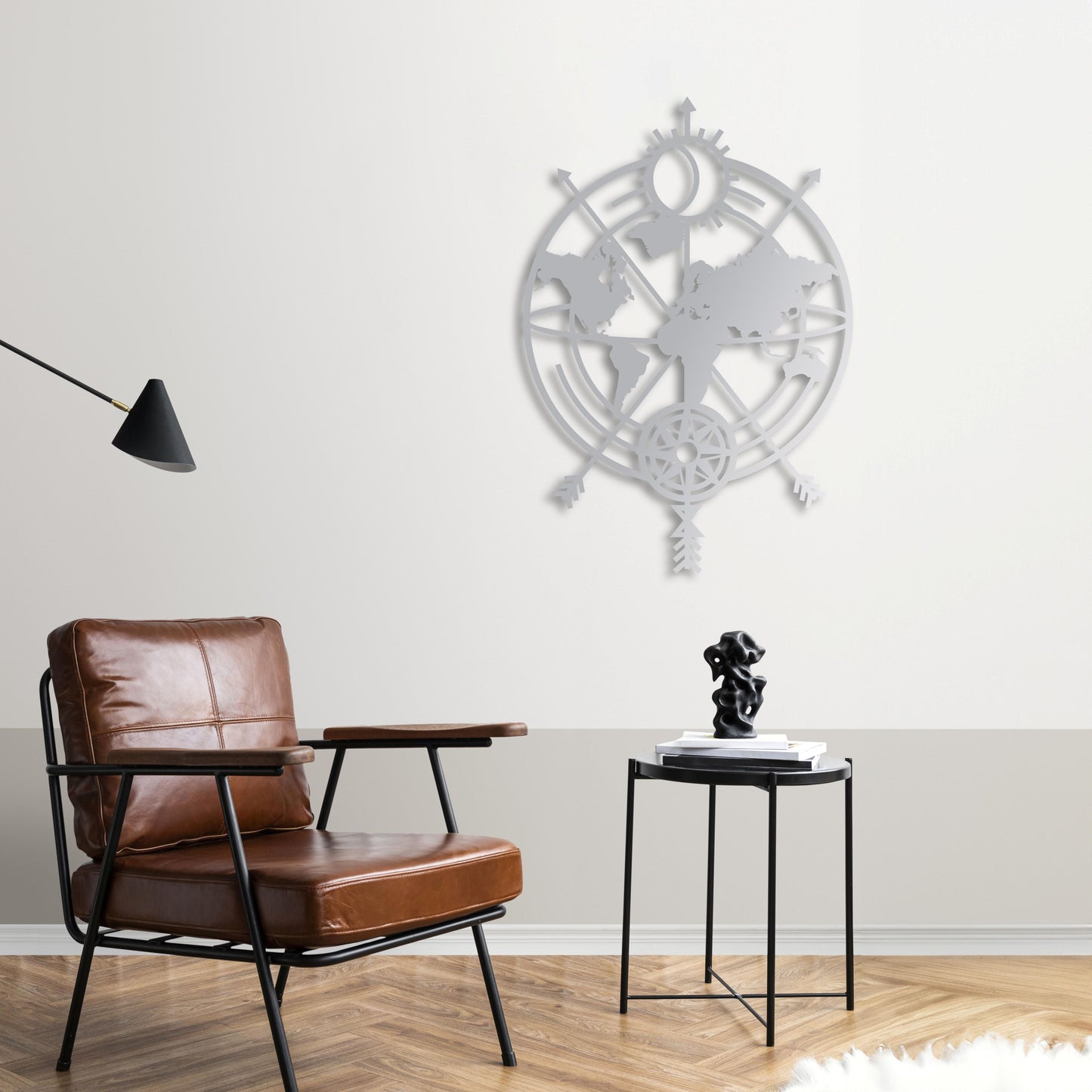 Exploration and Direction Map – Metal Table
