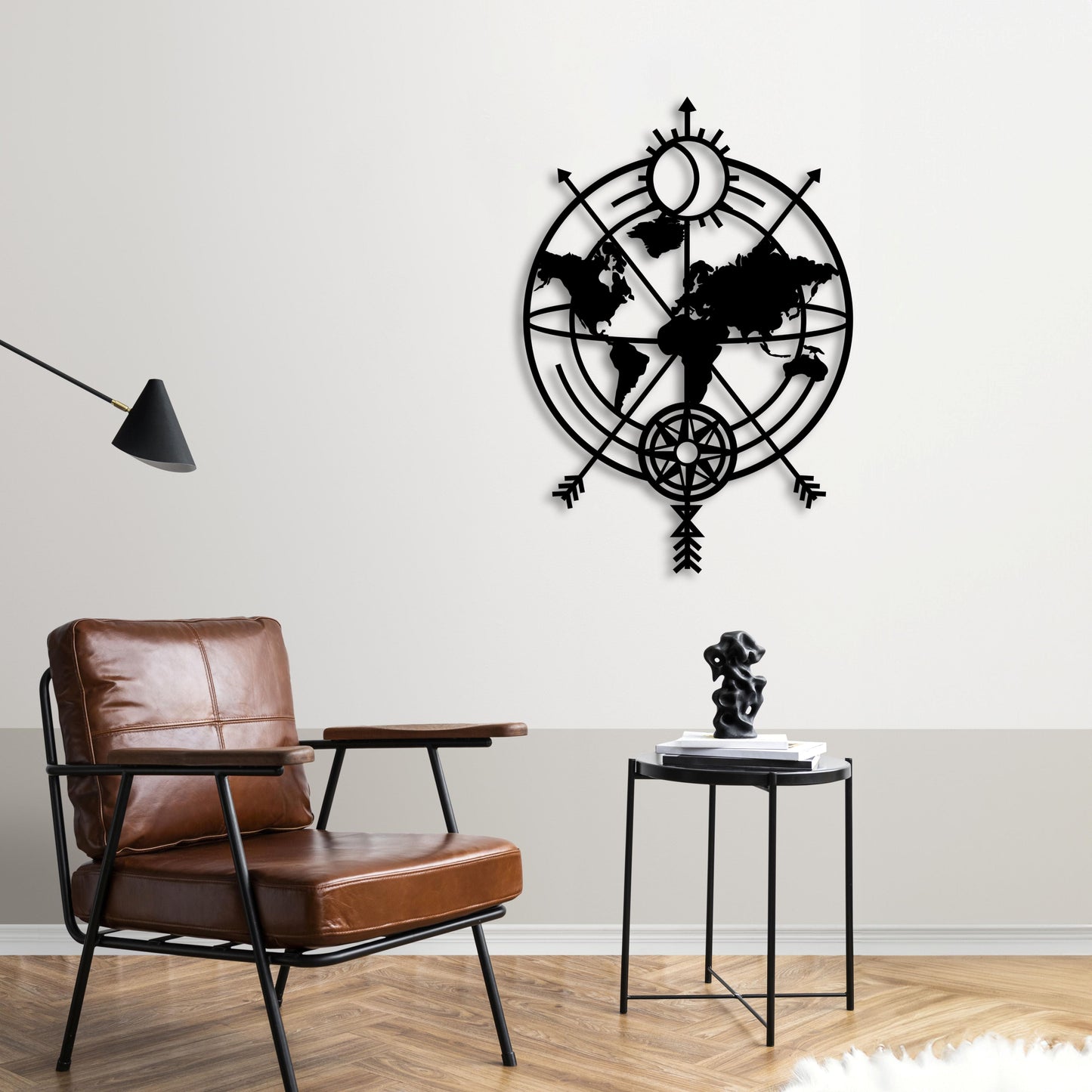 Exploration and Direction Map – Metal Table