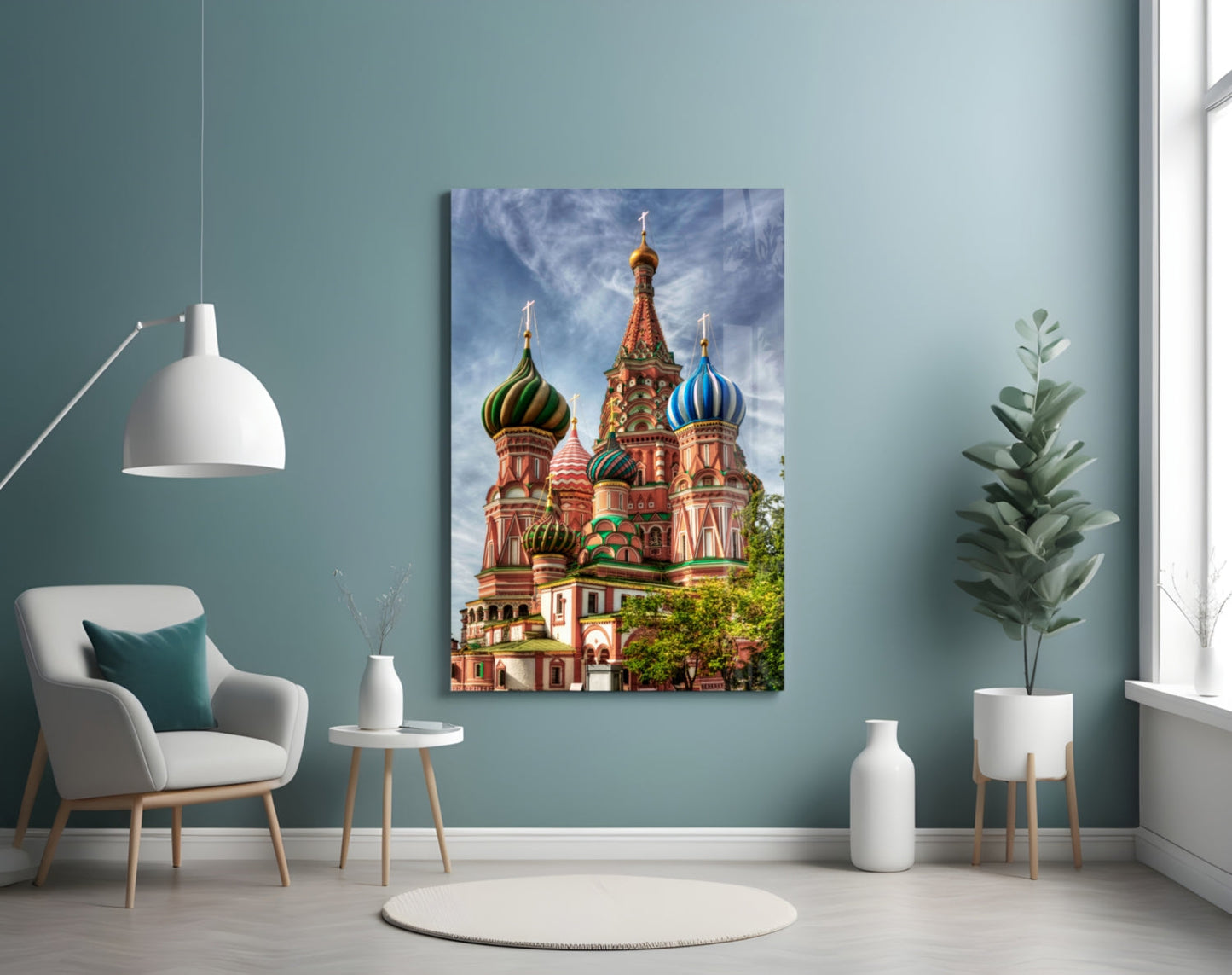 Saint Basil Katedrali Cam Tablo