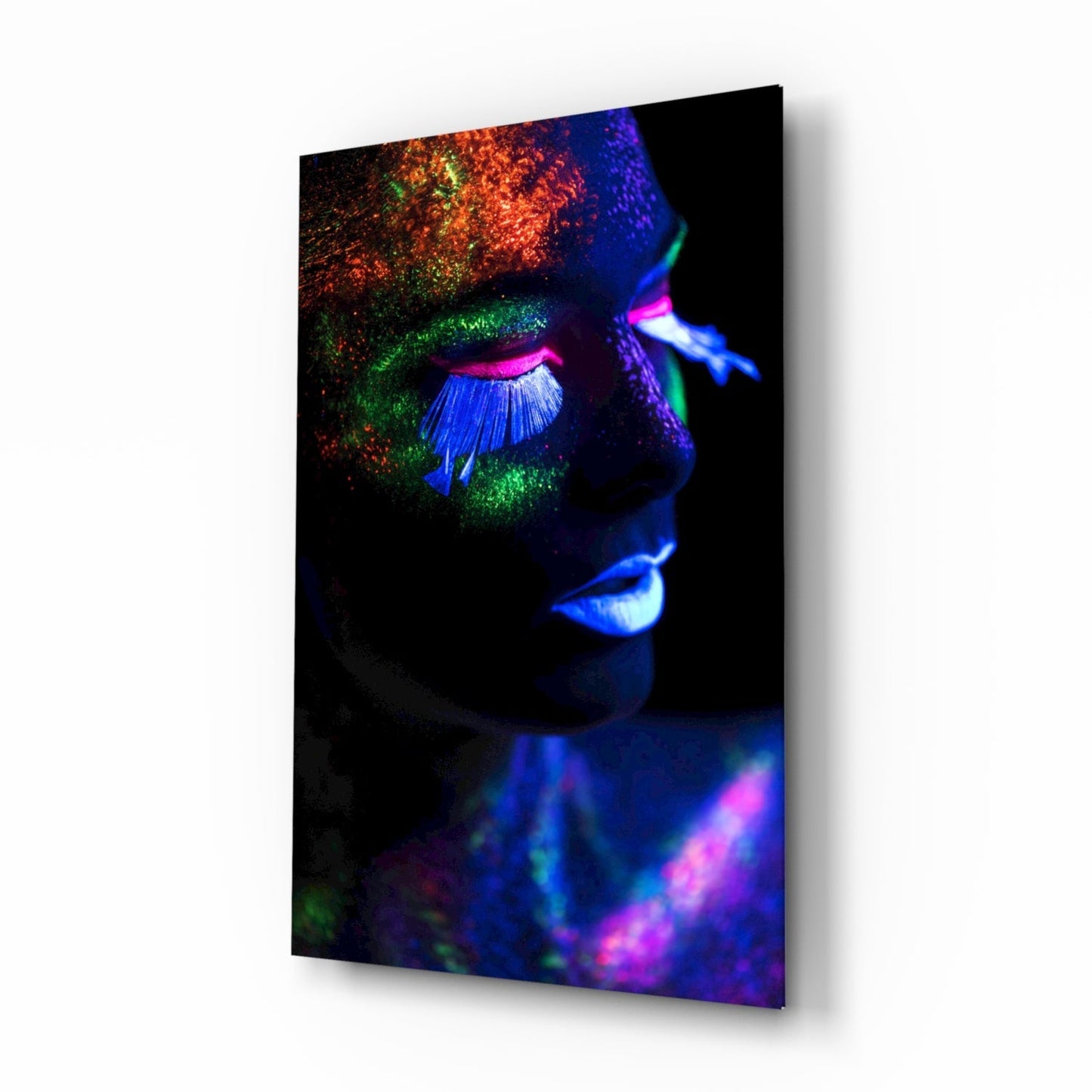 Neon Makyaj Cam Tablo