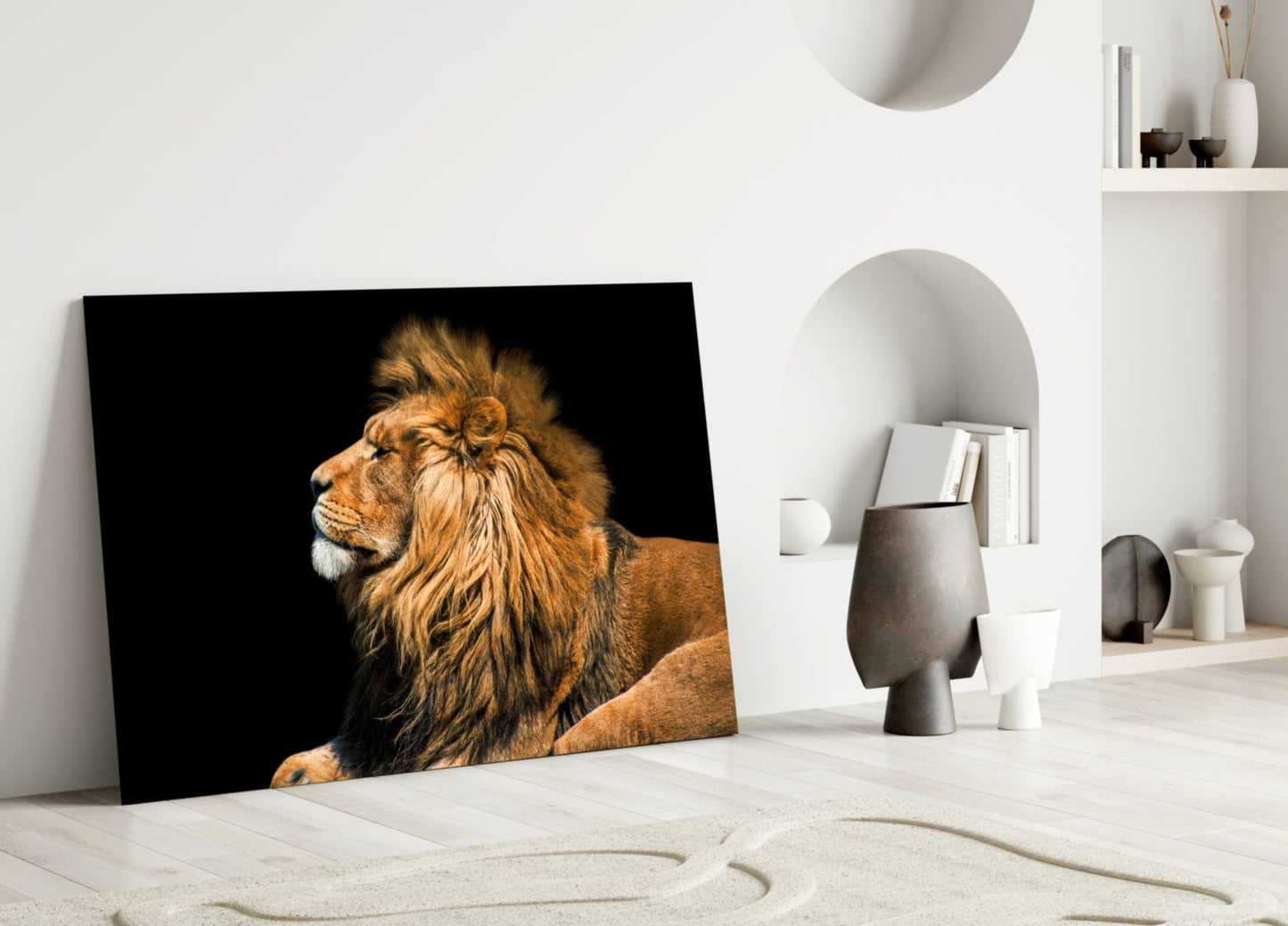 Aslan Cam Tablo