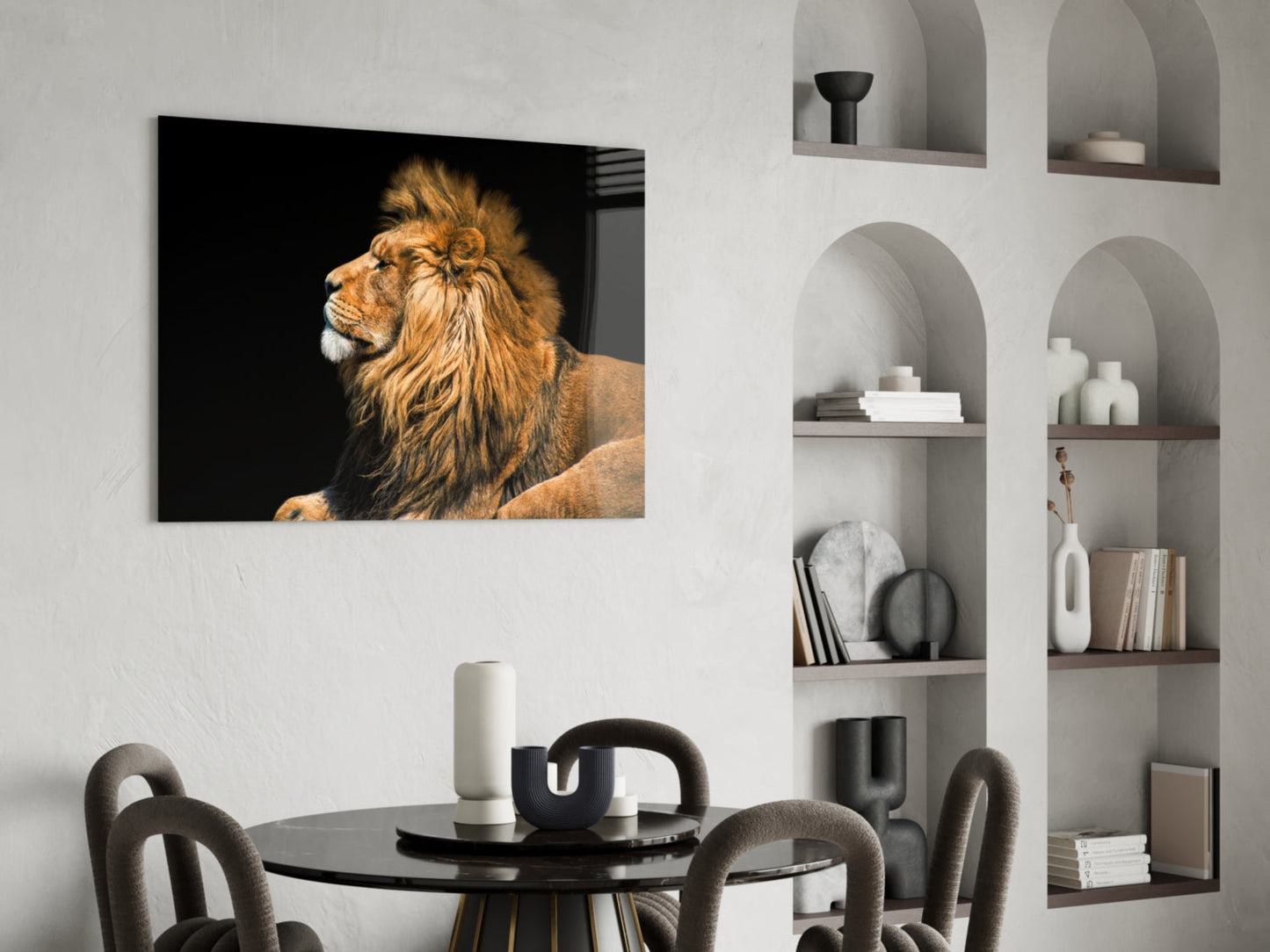Aslan Cam Tablo