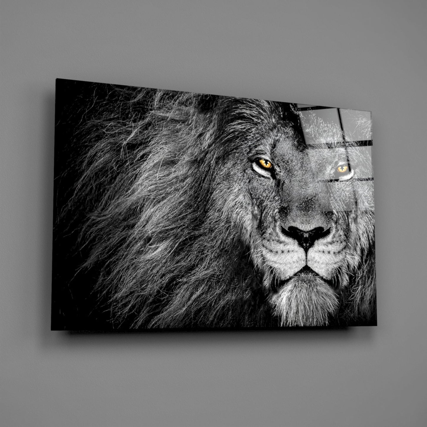 Aslan Cam Tablo