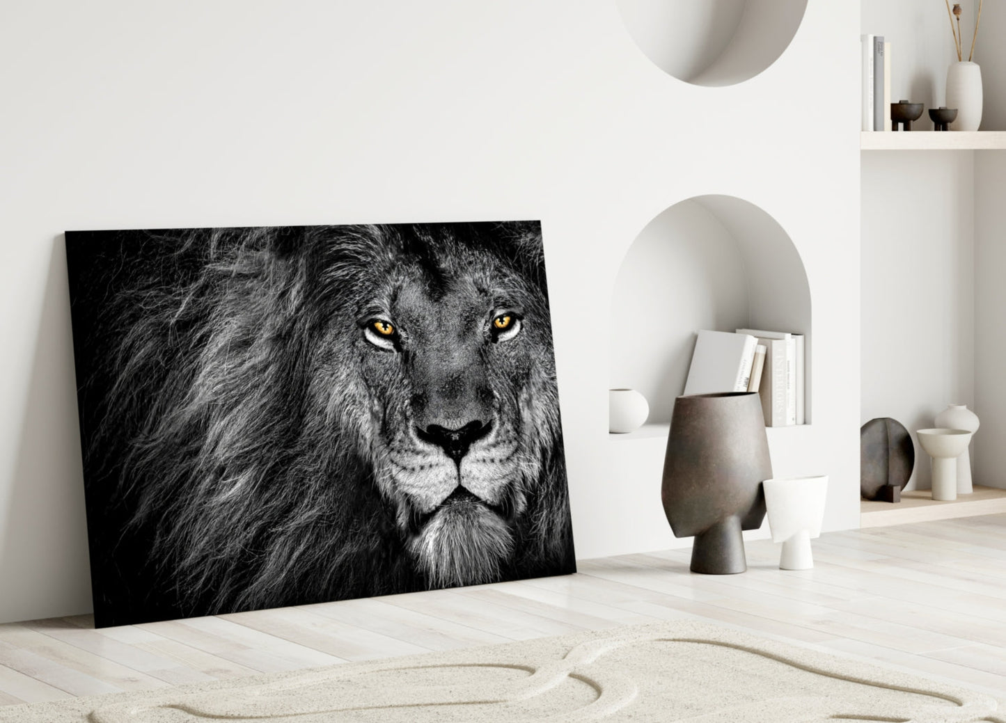 Aslan Cam Tablo