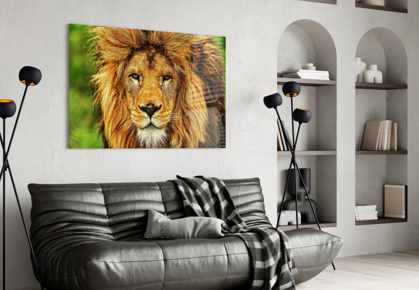 Aslan Cam Tablo