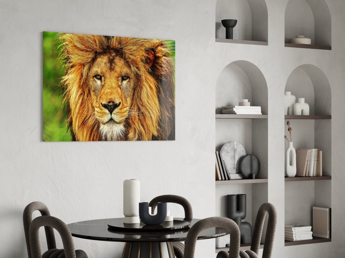 Aslan Cam Tablo