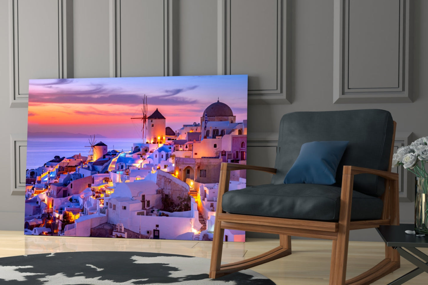 Santorini Cam Tablo