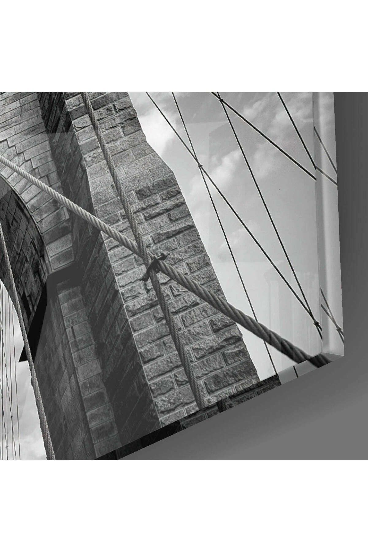 Brooklyn Köprüsü Cam Tablo