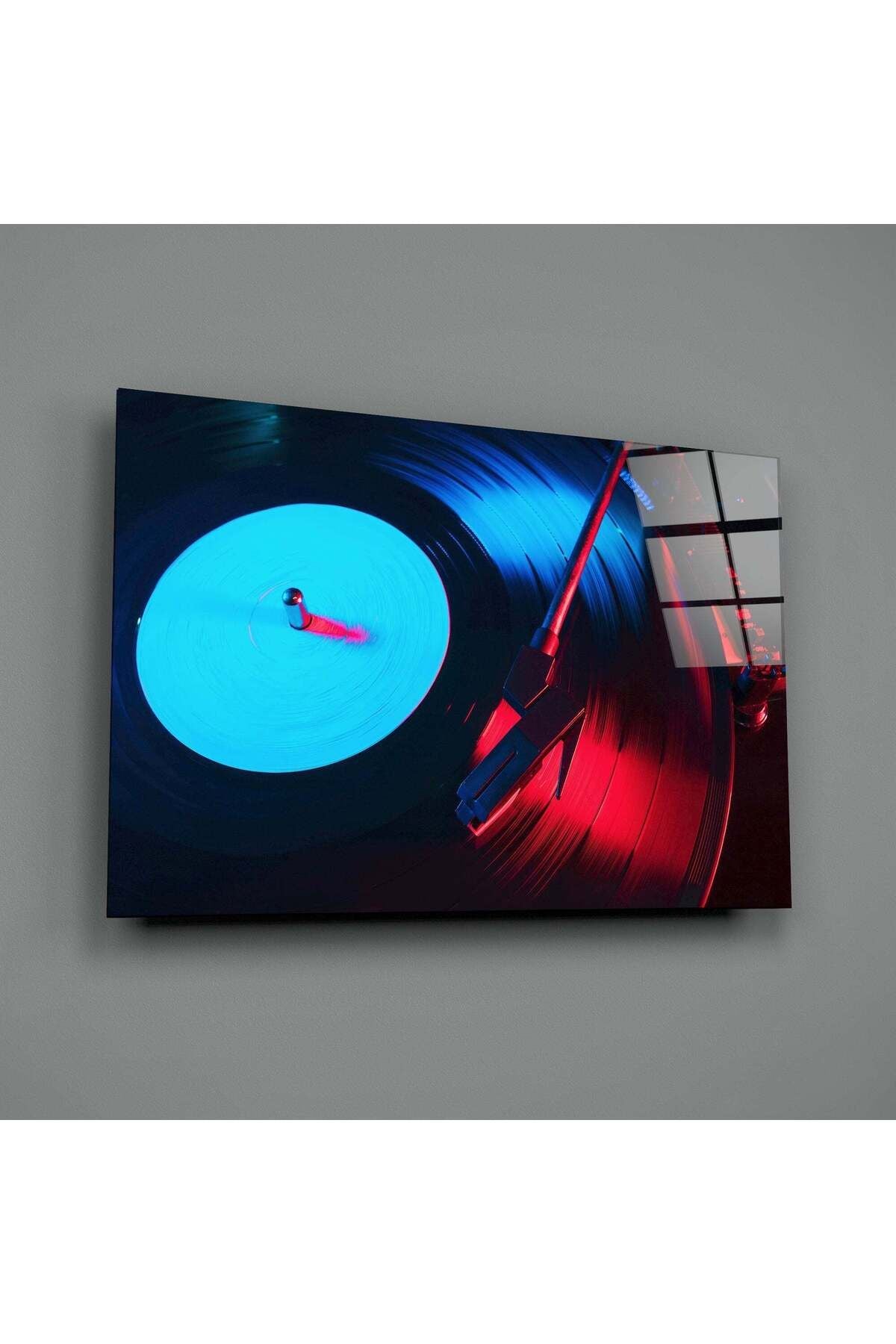 Gramofon Cam Tablo