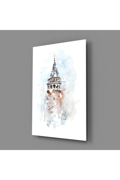 Galata Kulesi Cam Tablo