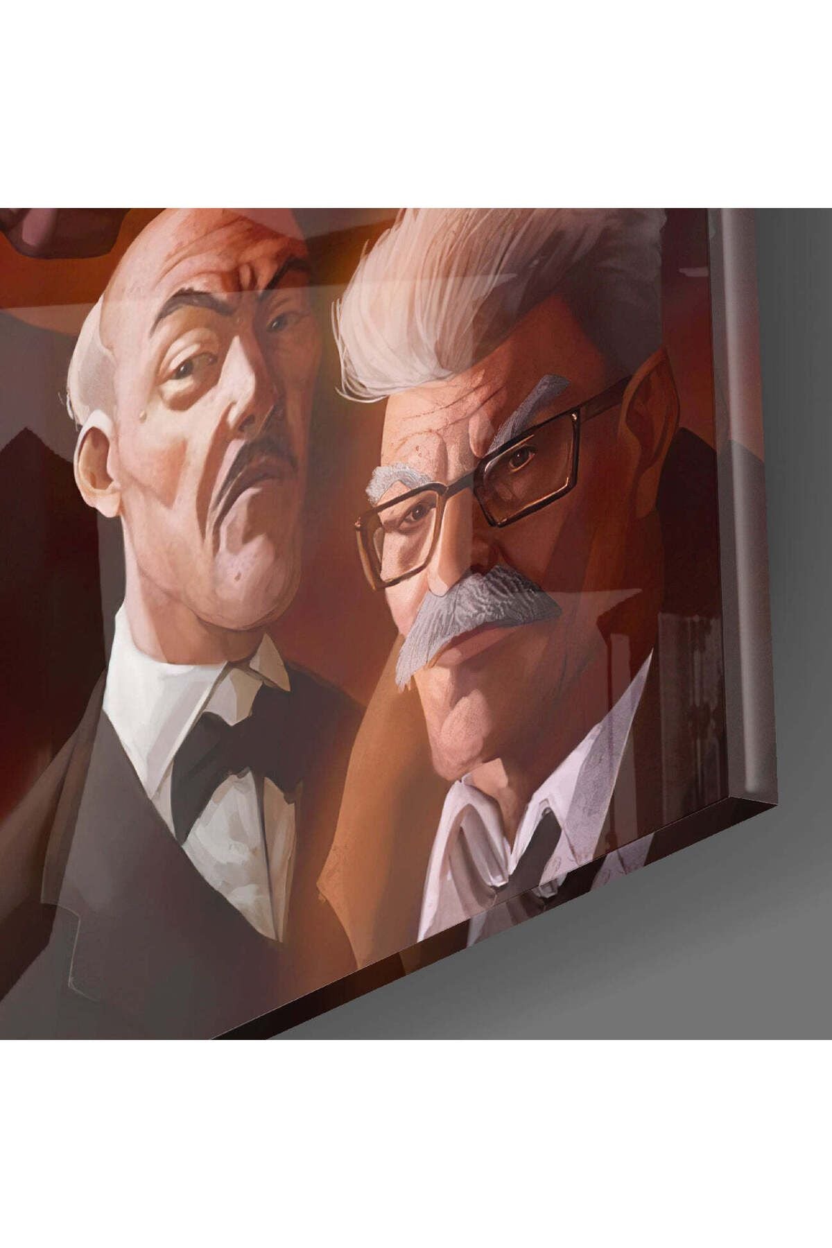 Batman ve DC Karakterleri Cam Tablo