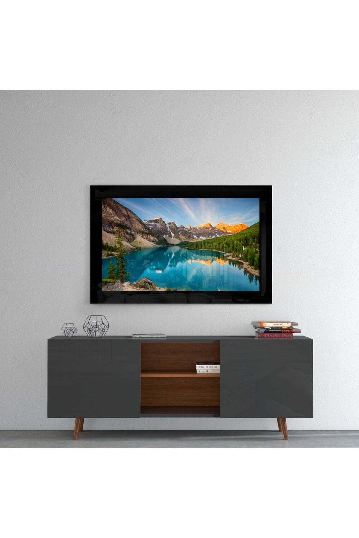 Banff Ulusal Parkı Cam Tablo