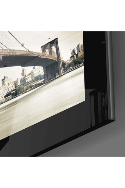 Brooklyn Köprüsü Cam Tablo
