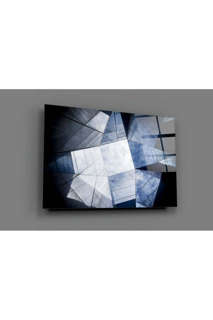 Geometrik Mimari Cam Tablo