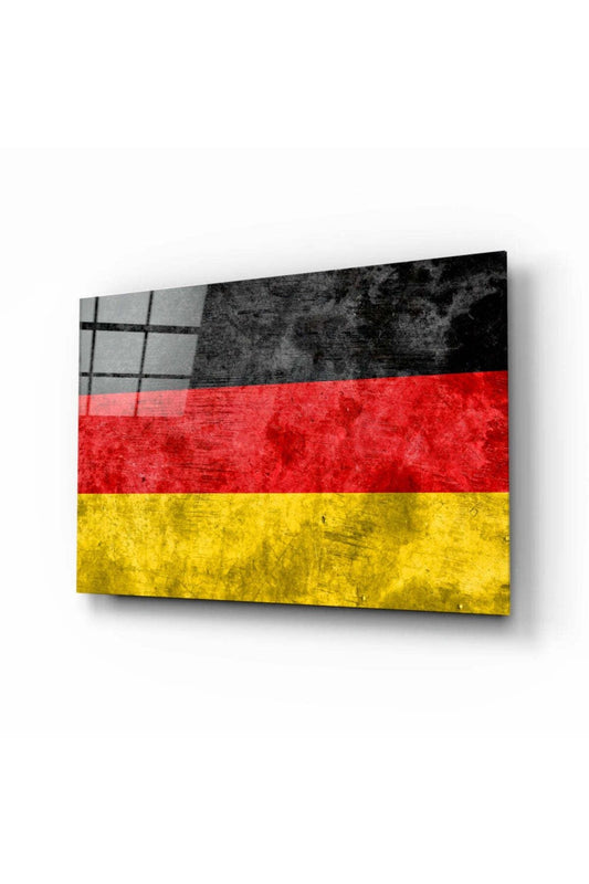 Colorful Space Glass Wall Art