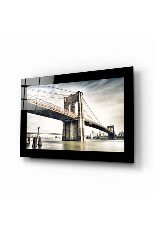 Brooklyn Köprüsü Cam Tablo