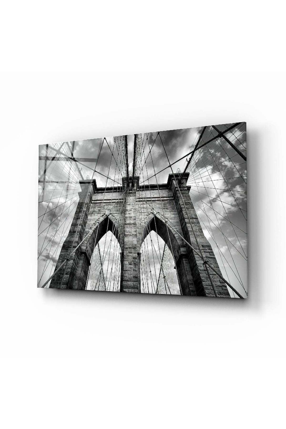 Brooklyn Köprüsü Cam Tablo