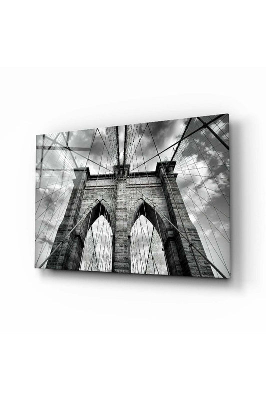 Brooklyn Köprüsü Cam Tablo