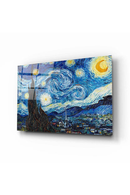 Van Gogh Stary at Night Cam Tablo