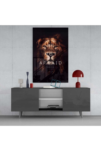 Aslan Cam Tablo