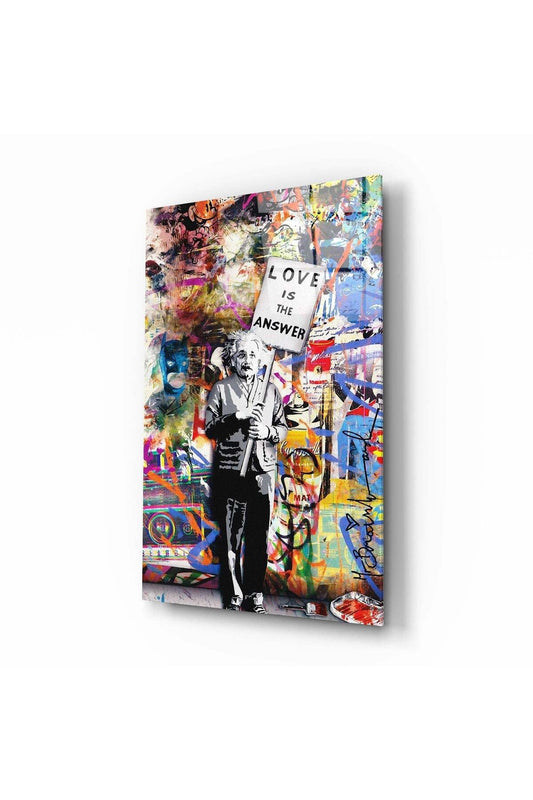 Banksy, Aşk Cam Tablo