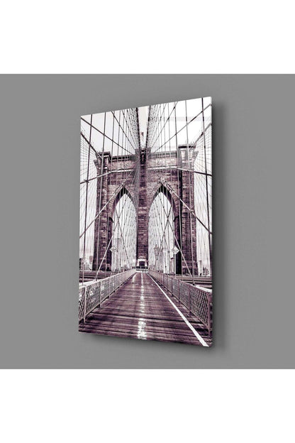Brooklyn Köprüsü Cam Tablo