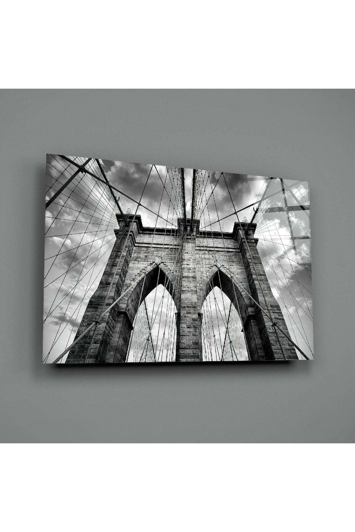 Brooklyn Köprüsü Cam Tablo