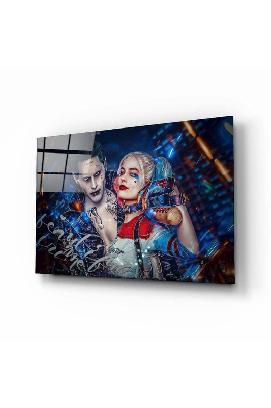 Harley Quinn ve Joker Cam Tablo