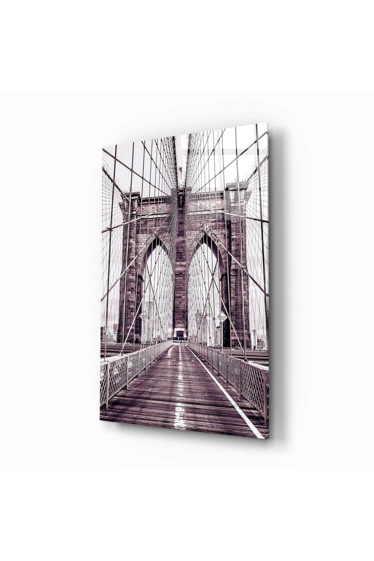Brooklyn Köprüsü Cam Tablo