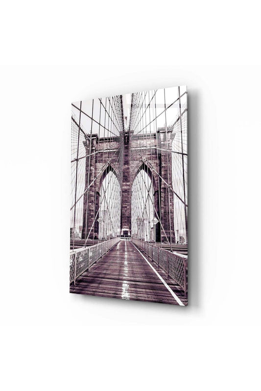 Brooklyn Köprüsü Cam Tablo
