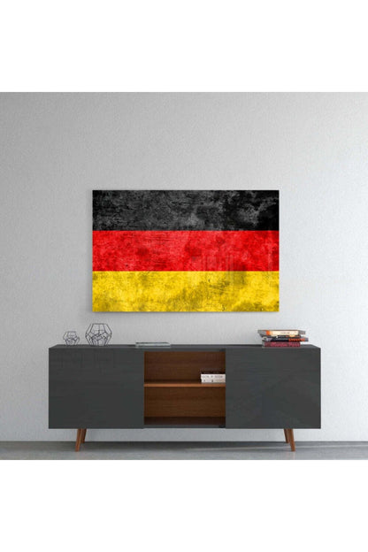 Colorful Space Glass Wall Art