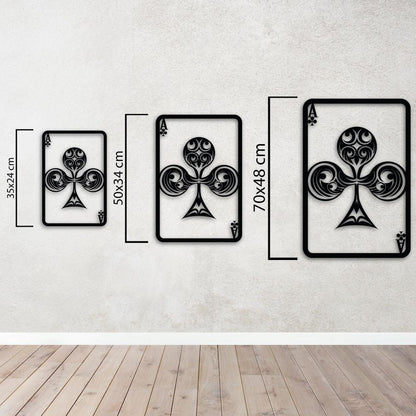 Aces of Fortune Metal Painting