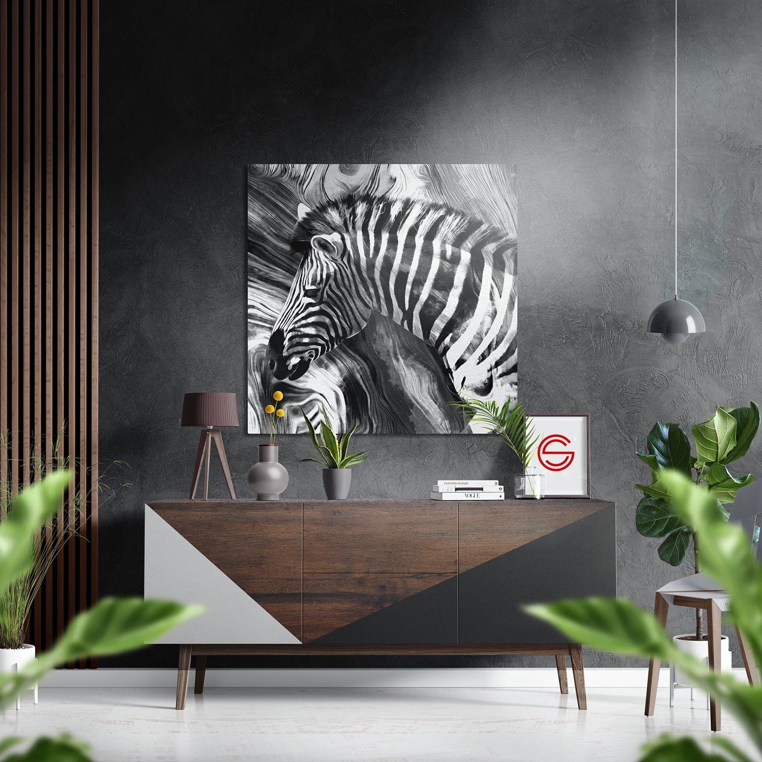 Zebra Fırçalı Metalik Alu-Dibond