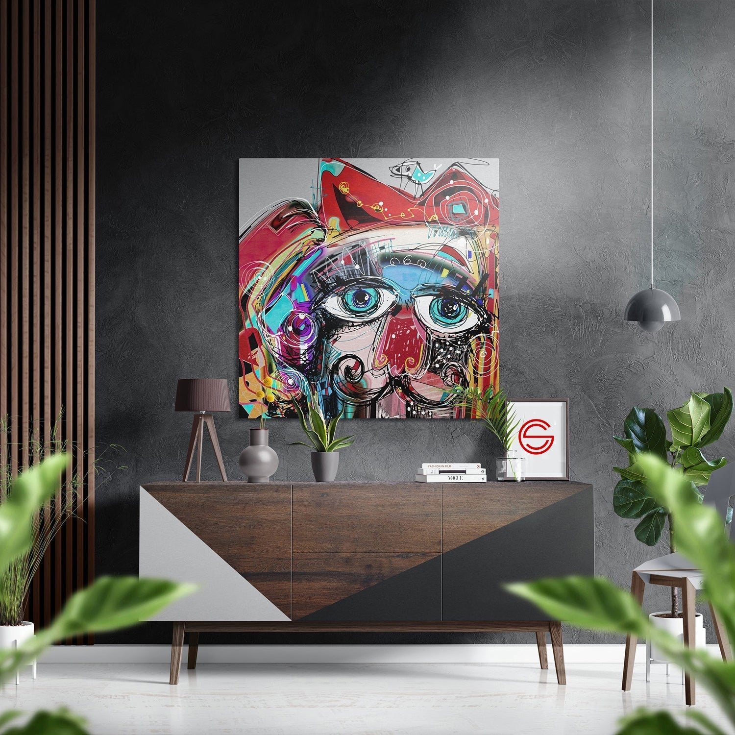 Picasso Style Fırçalı Metalik Alu-Dibond