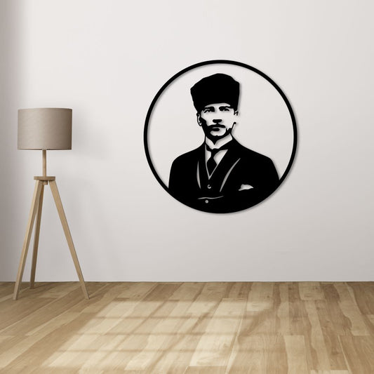Ölümsüz Lider: Atatürk Metal Tablo