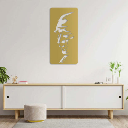 Ataturk's Portrait Metal Painting