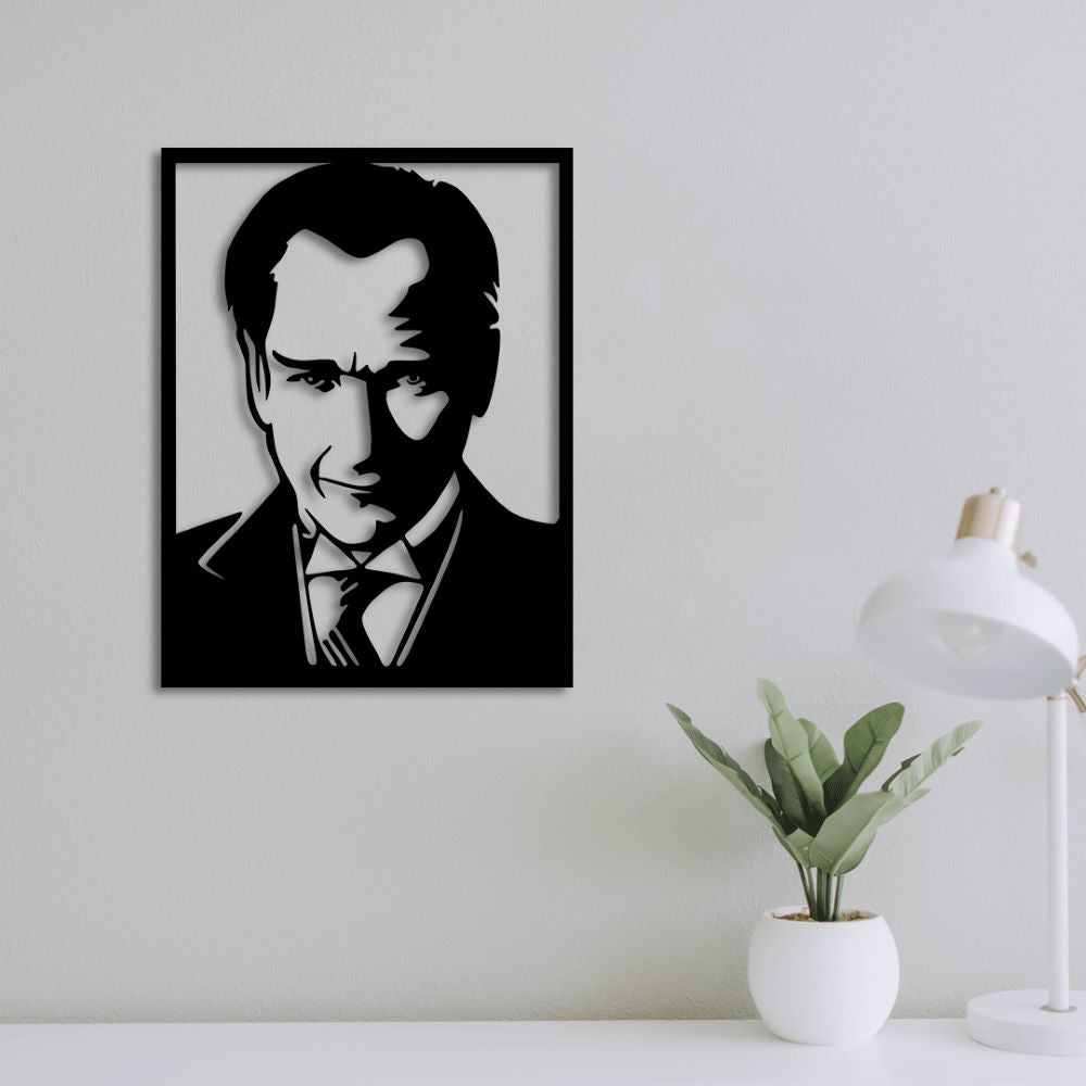 Mustafa Kemal Atatürk Metal Tablo