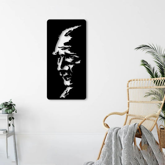 Atatürk'ün Portresi Metal Tablo