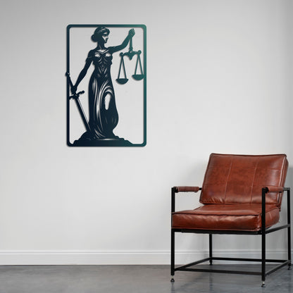 Sword of Justice Metal Painting