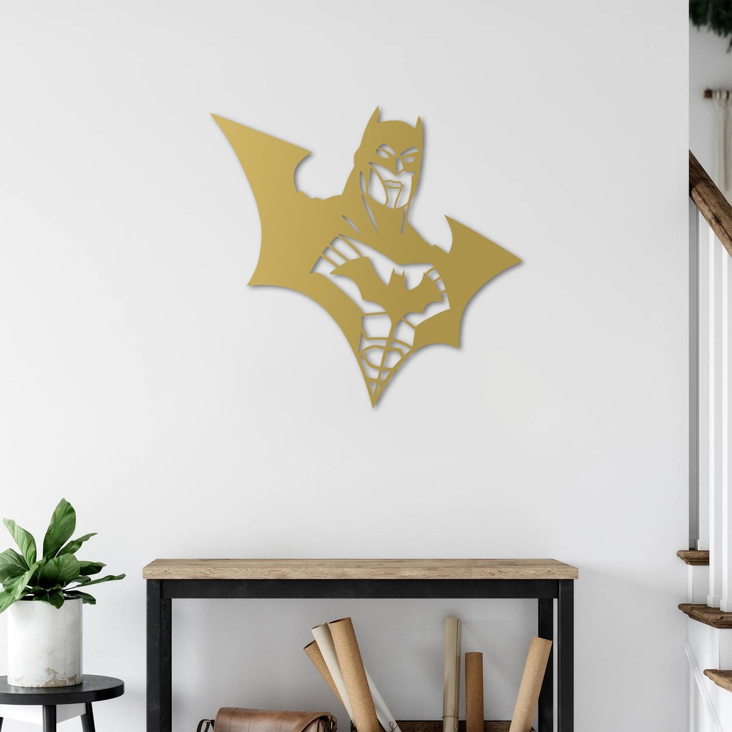 Gözcü Batman Metal Tablo