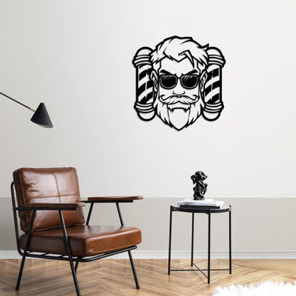 Sharp Style – Barber Metal Painting