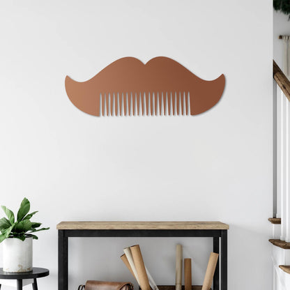 Combed Moustache – Metal Painting