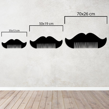 Combed Moustache – Metal Painting